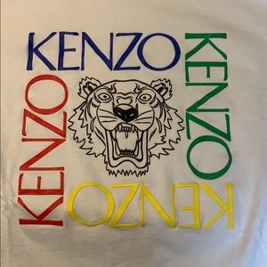 Kenzo Tiger Square Logo T-Shirt